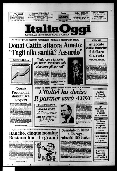 Italia oggi : quotidiano di economia finanza e politica